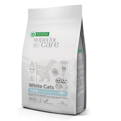 NATURE'S PROTECTION SUPERIOR CARE White Cats Grain Free Herring Adult All Breeds 1,5kg